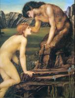 Burne-Jones, Sir Edward Coley - Psyche and Pan